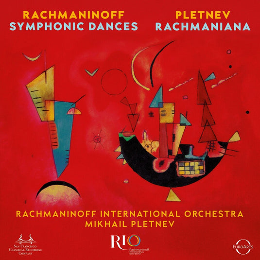 the album cover for Rachmaninoff International Orchestra - Rachmaniana & Rachmaninoff: Symphonic Dances