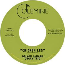 the album cover for Delvon Lamarr  Lamarr Organ - Chicken Leg / If I Could