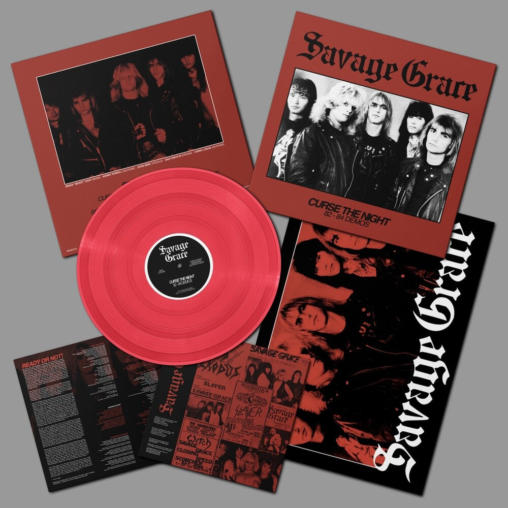 Savage Grace - Curse The Night (82-84 Demos) [Colored Vinyl] (Post)