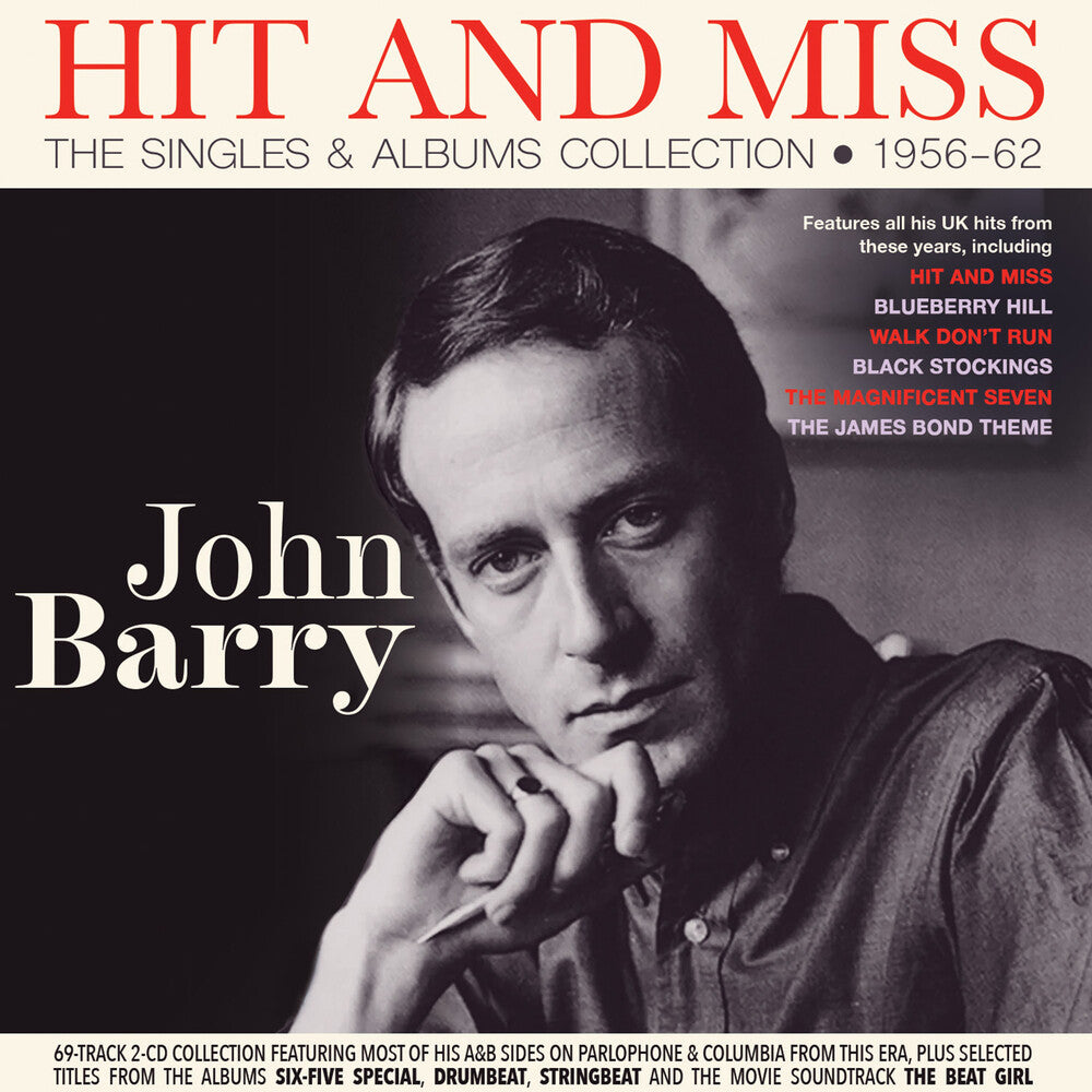John Barry - Hit And Miss: Singles & Albums Collection 1956-62 [CD]