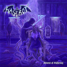 the album cover for Haserot - Advent Of Suffering