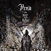 the album cover for Vreid - Skies Turn Black