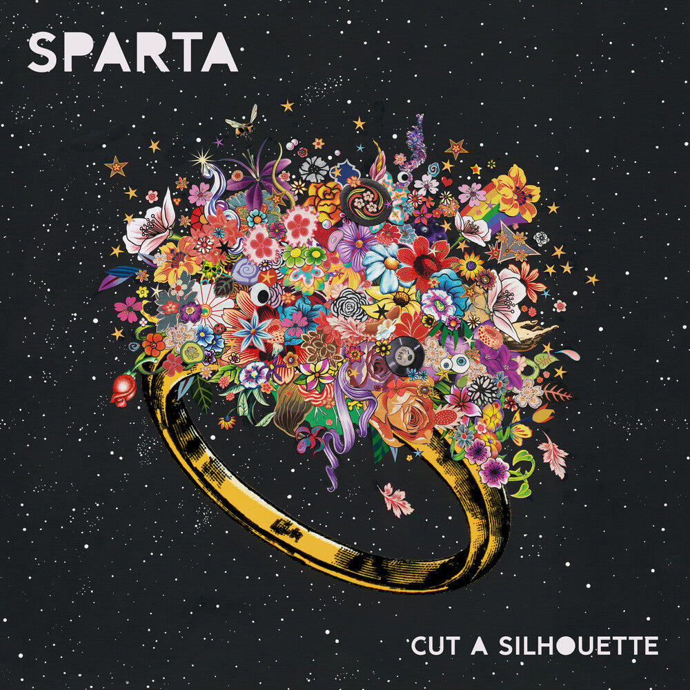 the album cover for Sparta - Cut A Silhouette