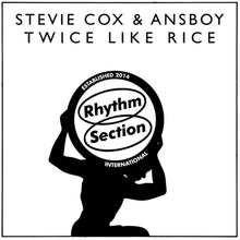the album cover for Stevie Cox  / Ansboy - Twice Like Rice