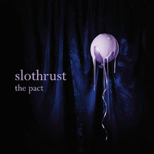 the album cover for Slothrust - Pact - Clear Blue Smoke (Blue) [Clear Vinyl]