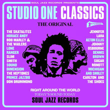 the album cover for Soul Jazz Records Presents - Studio One Classics