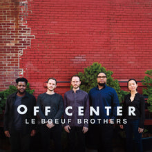 the album cover for Le Boeuf Brothers - Off Center