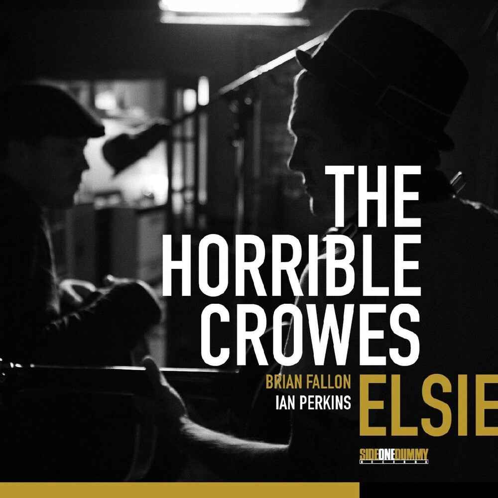 the album cover for Horrible Crowes - Elsie - Black & White Splash Vinyl (Blk) [Colored Vinyl]