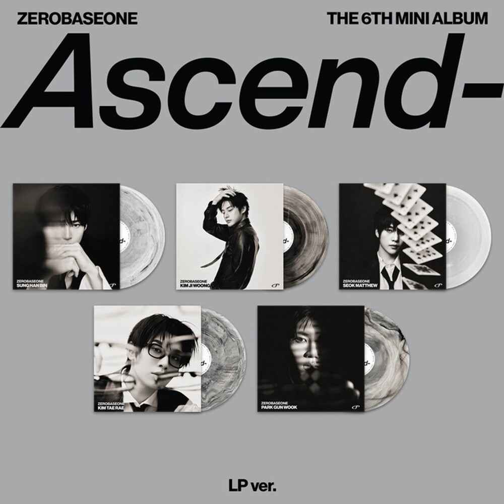 the album cover for Zerobaseone - Ascend-