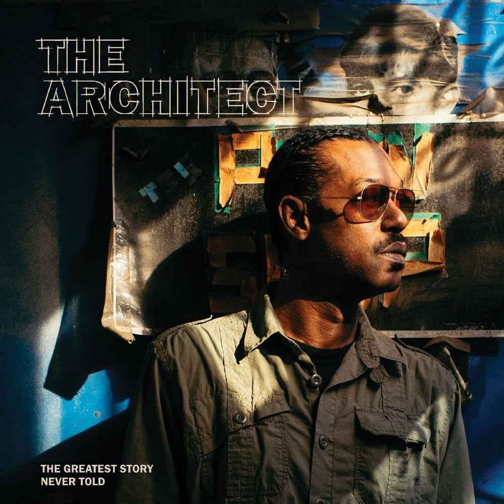the album cover for Architect - Greatest Story Never Told