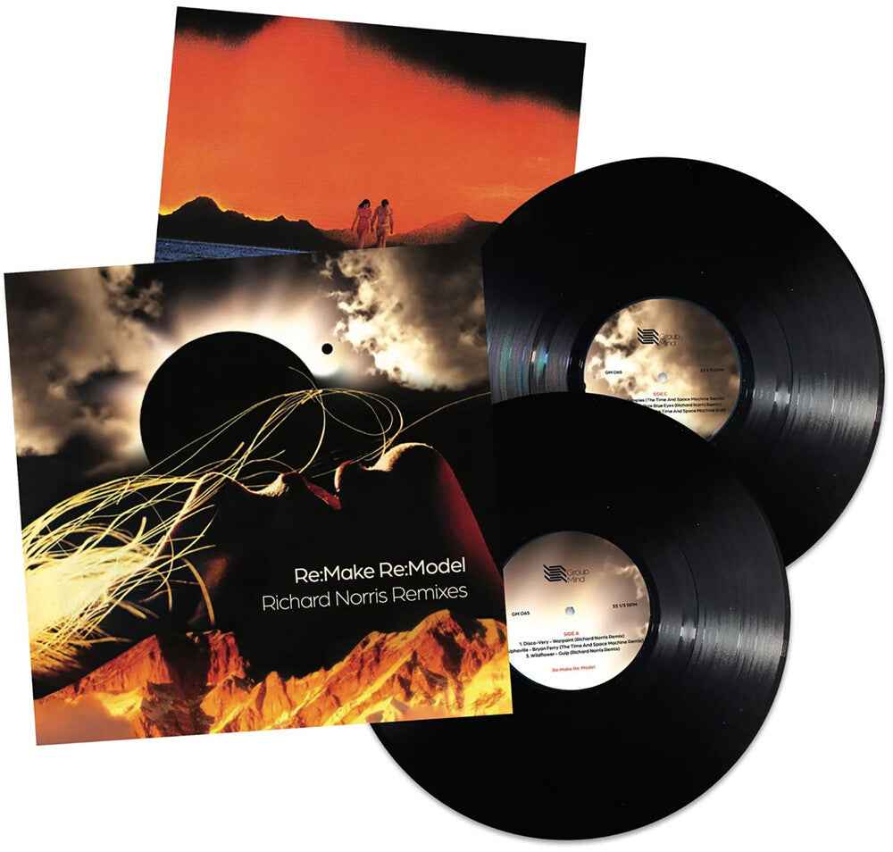 the album cover for Richard Norris - Re-Make: Re-Model (Richard Norris Remixes) (Blk)