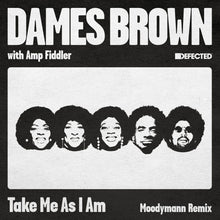 the album cover for Dames & Amp Fiddler Brown - Take Me As I Am (incl. Moodymann Remix)