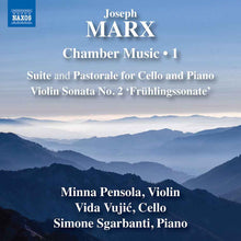 the album cover for Minna Pensola - Marx: Chamber Music Vol. 1