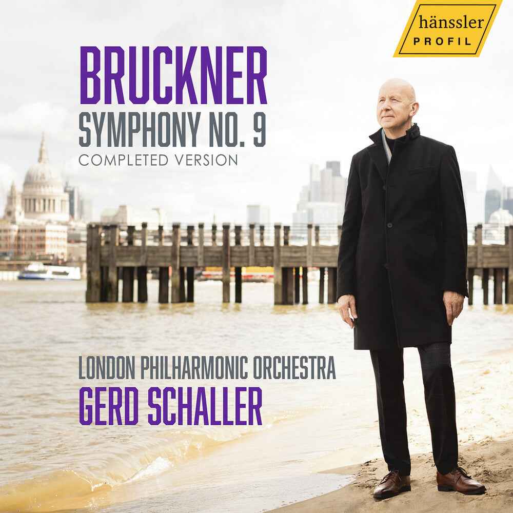 the album cover for London Philharmonic Orchestra - Anton Bruckner: Symphony No. 9 in D Minor
