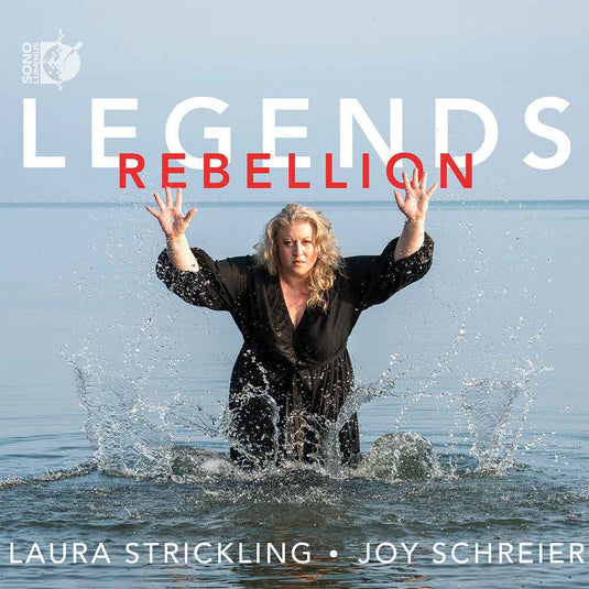 the album cover for Laura Strickling - Legends - Rebellion