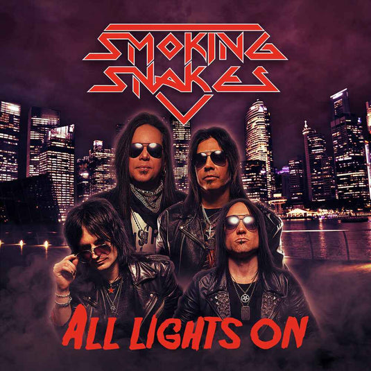 the album cover for Smoking Snakes - All Lights on