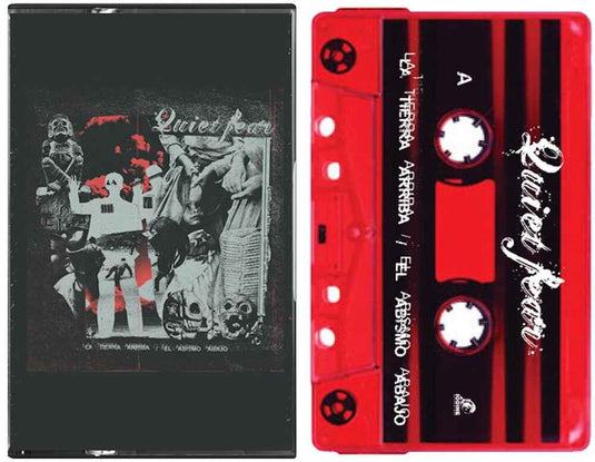 the album cover for Quiet Fear - Tierra Arriba/el Abismo Abajo