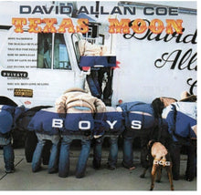 the album cover for David Allan Coe - Texas Moon