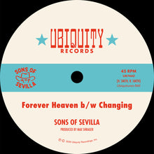 the album cover for Sons of Sevilla - Forever Heaven / Changing