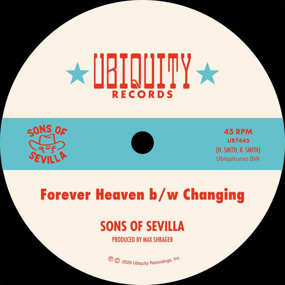 the album cover for Sons of Sevilla - Forever Heaven / Changing