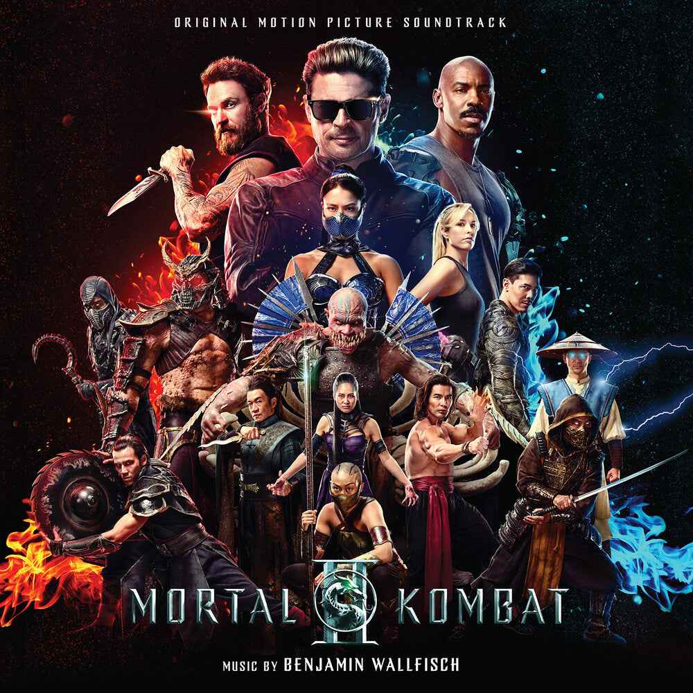 the album cover for Benjamin Wallifisch - Mortal Kombat Ii (2lp)