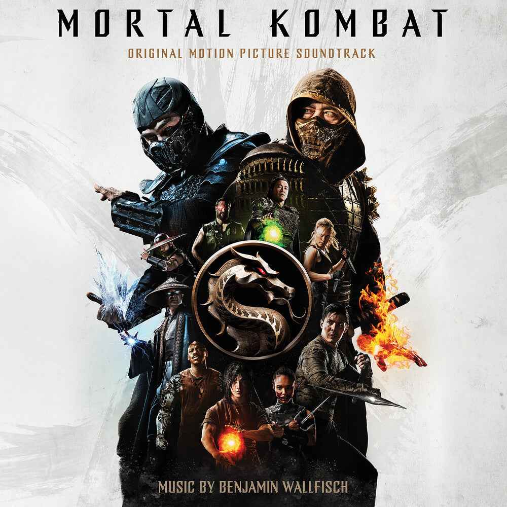 the album cover for Benjamin Wallifisch - Mortal Kombat (2lp/scorpion & Sub-zero Color Vinyl)