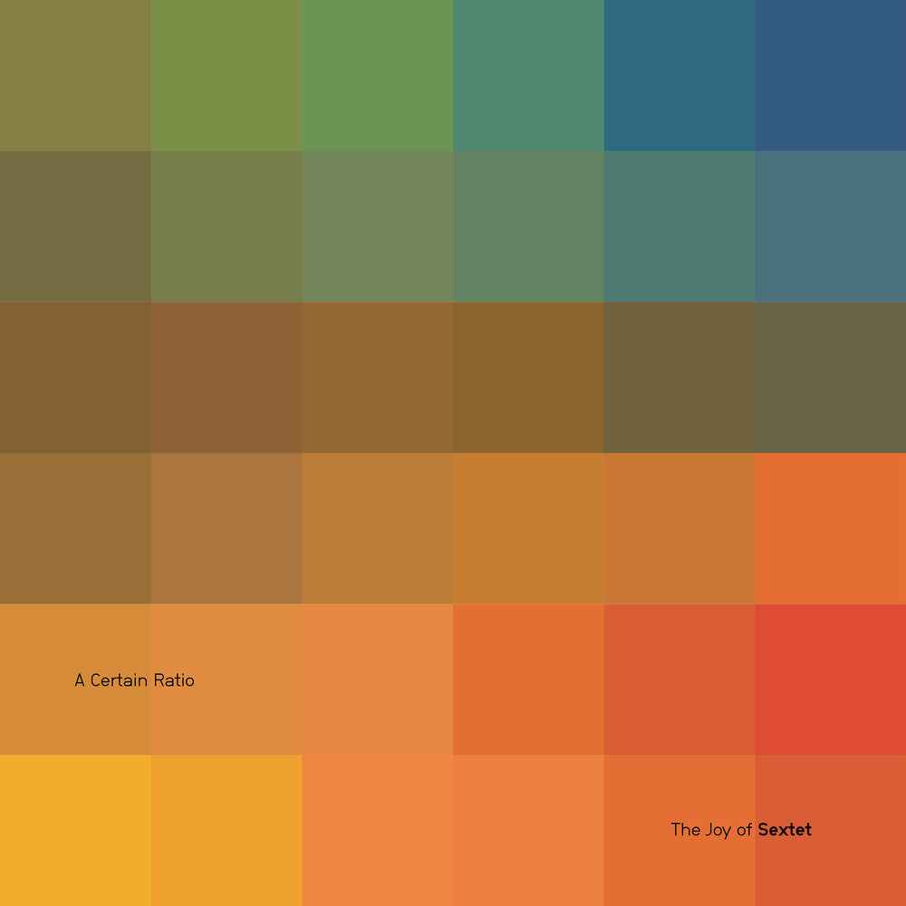 the album cover for Certain Ratio - Joy Of Sextet