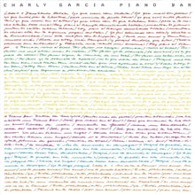 the album cover for Charly Garcia - Piano Bar
