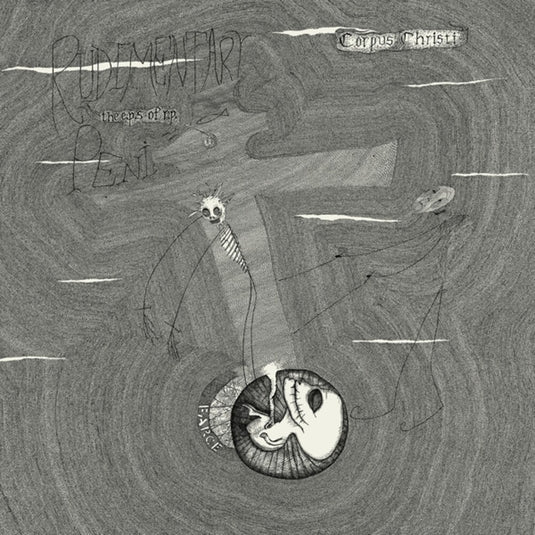 the album cover for Rudimentary Peni - E.p's of R.p