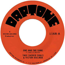 the album cover for Thee Sacred Souls - One & The Same B/W Same Difference