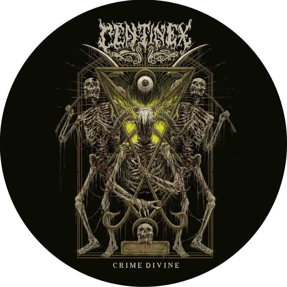 the album cover for Centinex - Crime Divine [Limited Edition] (Pict)