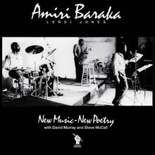 the album cover for Amiri Baraka - New Music - New Poetry