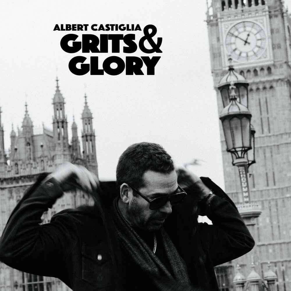 the album cover for Albert Castiglia - Grits & Glory