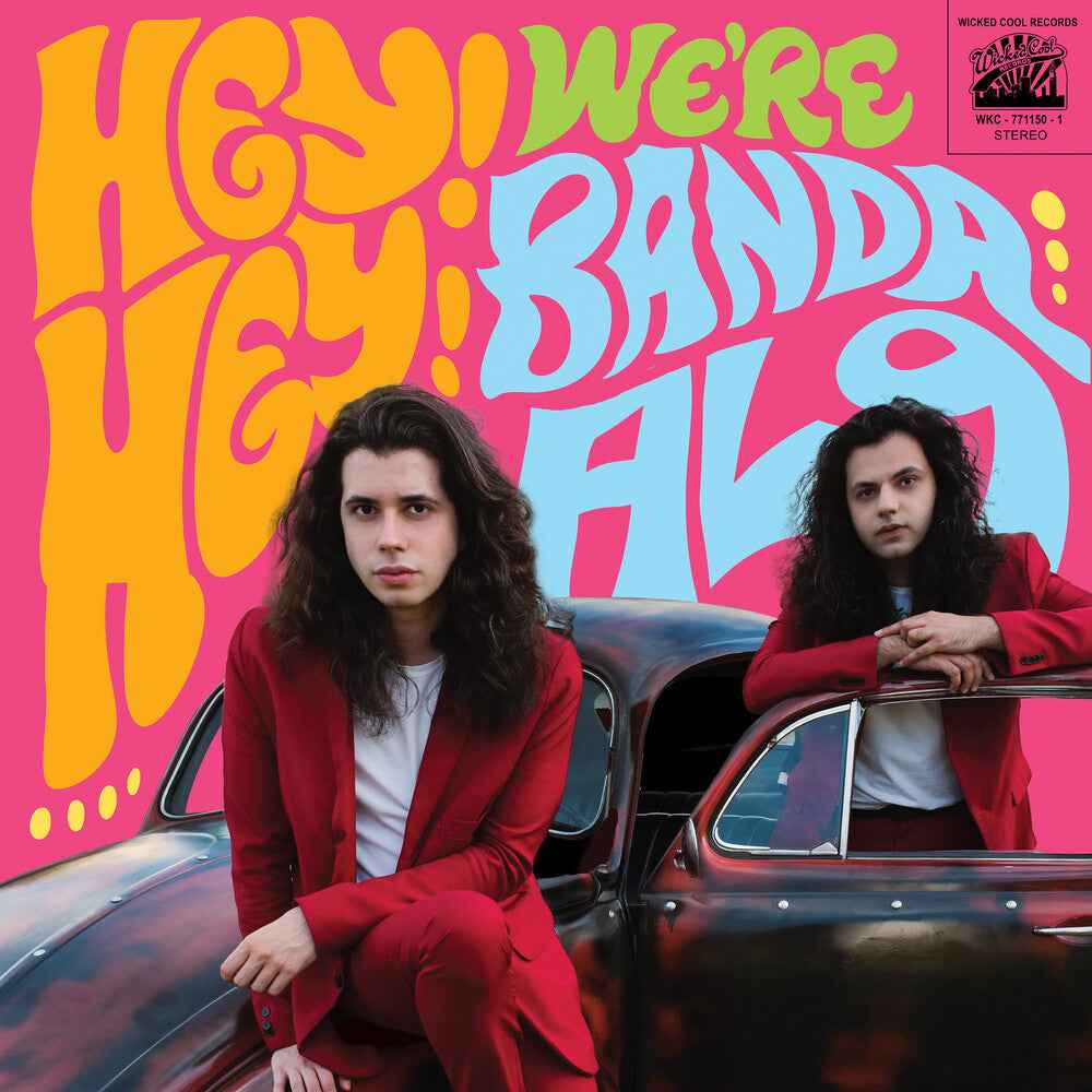 the album cover for Banda Al9 - Hey! Hey! We're Banda Al9