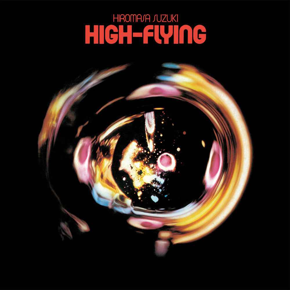 the album cover for Hiromasa Suzuki - High-flying (clear Orange Vinyl)