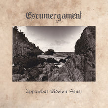 the album cover for Escumergament - Apparebat Eidolon Senex