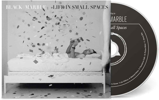the album cover for Black Marble - Life in Small Spaces