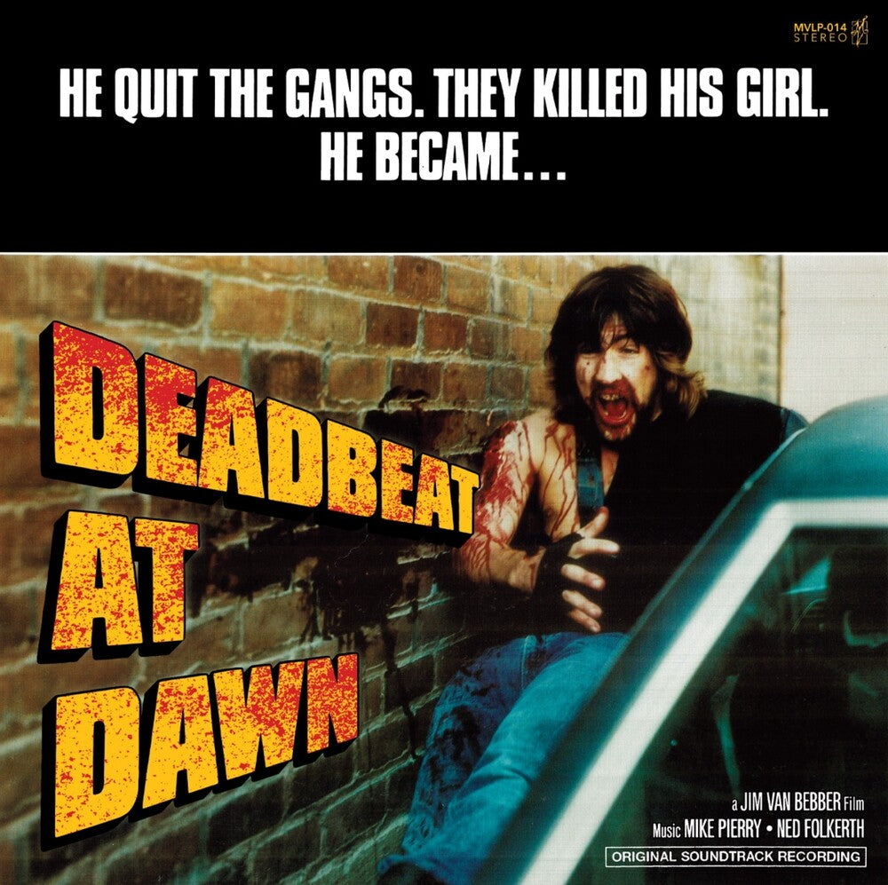 the album cover for Various Artists - Jim Van Bebber's Deadbeat at Dawn Ost