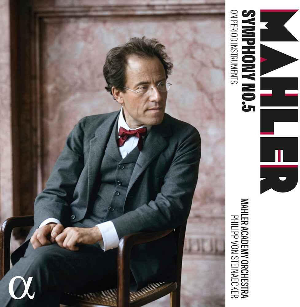 the album cover for Mahler Academy Orchestra - Mahler: Sym No. 5 On Period Instruments