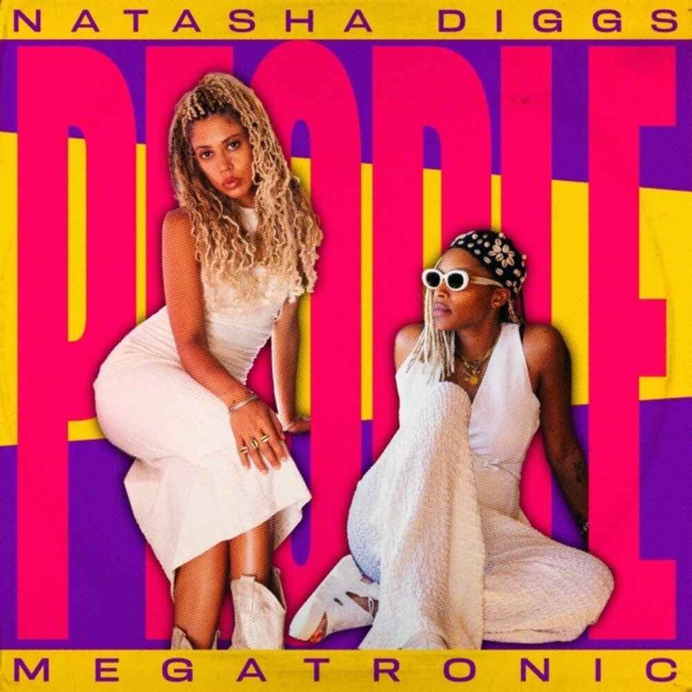 the album cover for Natasha & Megatronic Diggs - People