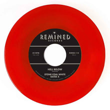 the album cover for Stone Coal White - Hell Below / Free - Clear Orange/Red [Clear Vinyl] (Org)