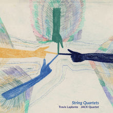 the album cover for Travis Laplante - String Quartets