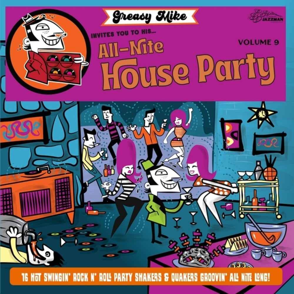 Pre-Order: Greasy Mike's 9: Invites You To His All-Nite / Var [LP]