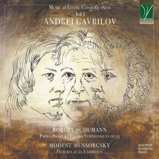 the album cover for ANDREI GAVRILOV - Music As Living Consciousness Vol 1