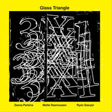 the album cover for Glass Triangle - 3 X 1