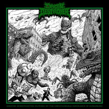 the album cover for Oxygen Destroyer - Sinister Monstrosities Spawned by the Unfathomable Ignorance of Humankind