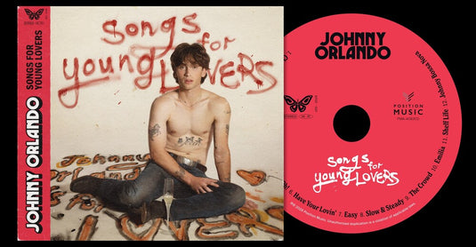 the album cover for Johnny Orlando - Songs For Young Lovers [Digipak]