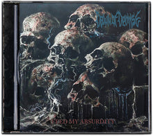 the album cover for Dawn Of Demise - Feed My Absurdity (Jewl)