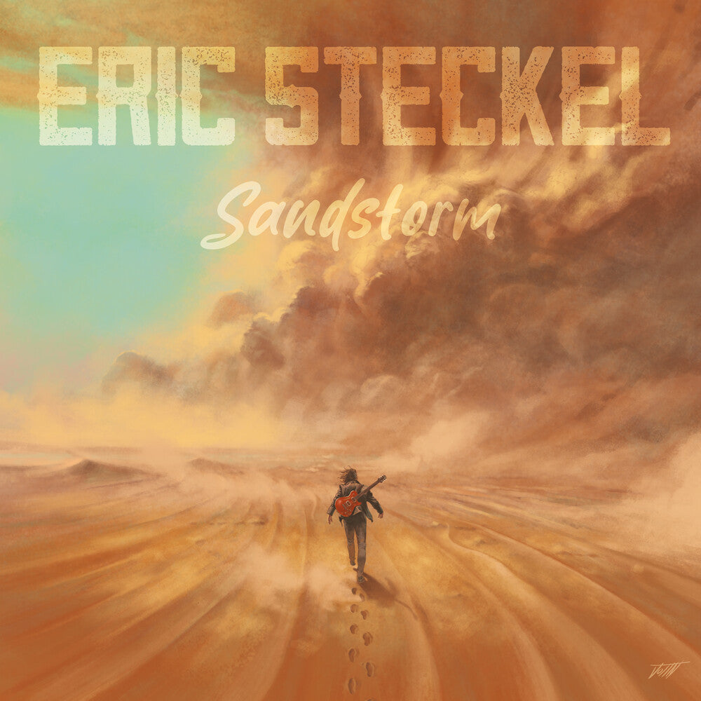 the album cover for Eric Steckel - Sandstorm [Digipak]