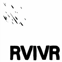 the album cover for RVIVR - Rvivr [Clear/Black Splatter]